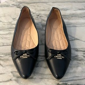 Coach Black Ballet Flats